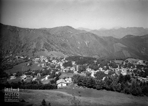 Panorama con monti
