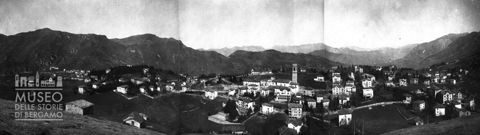Fotomontaggio di un panorama