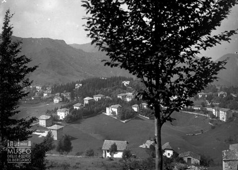 Veduta di una zona residenziale