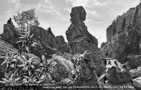 La Cornagera: matrice per cartolina