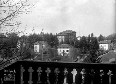 Veduta da un balcone
