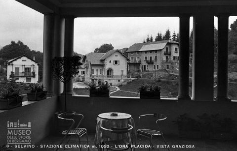 Panorama da terrazza: matrice per cartolina
