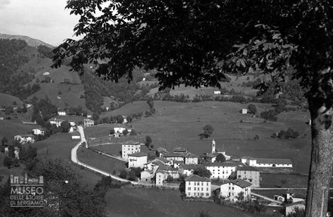 Panorama della frazione Valpiana
