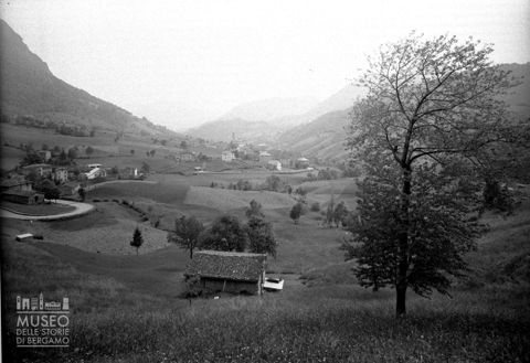 Panorama con prati