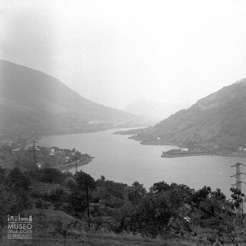 Panorama del lago di Endine