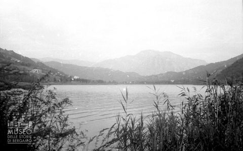 Panorama del lago di Endine