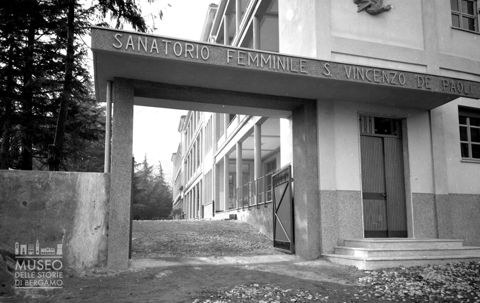 Ingresso di un sanatorio