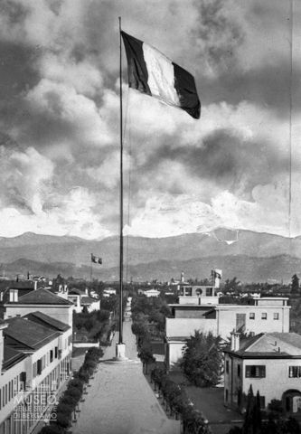 Dalmine, veduta con antenna