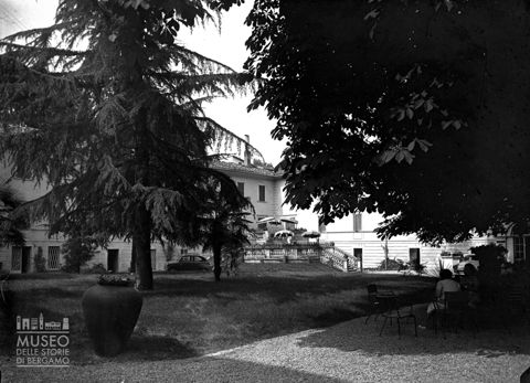 Terme di Trescore, giardino