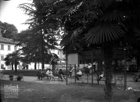 Terme di Trescore, giardino