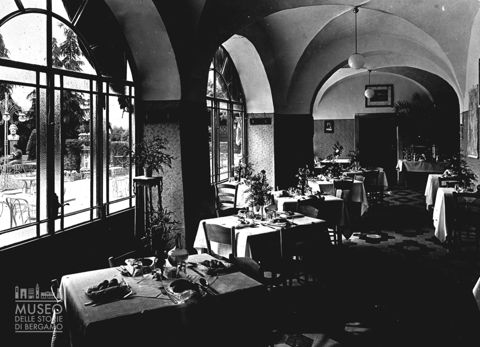 Fotografia di una sala da pranzo