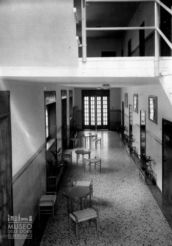 Fotografia di un corridoio