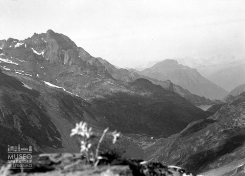 Panorama del lago Naturale e del lago del Barbellino