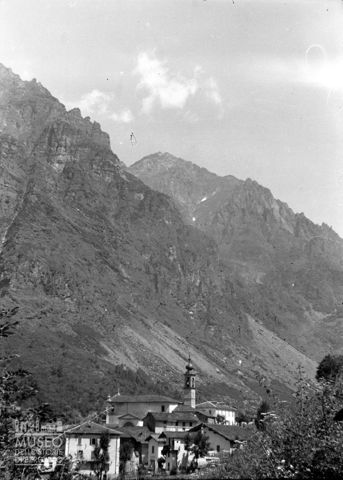 Veduta della frazione di Bondione