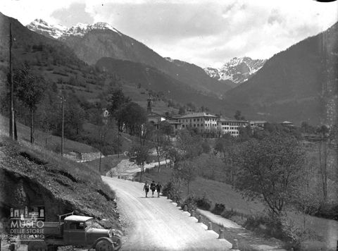 Valnegra, veduta del centro abitato