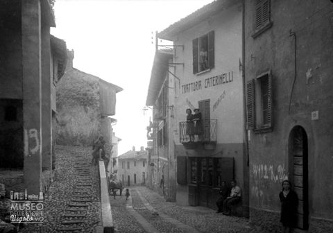 Trattoria: matrice per cartolina