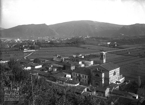 Veduta di Villongo, Sarnico e Paratico